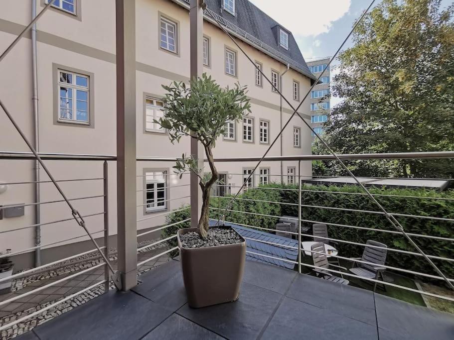 Komfortables Apartment Im Zentrum Erfurts Bagian luar foto